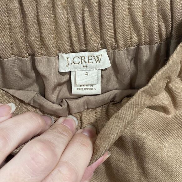J CREW BROWN PULL ON WOOL BLEND SKIRT SIZE 4 - Picture 3 of 6